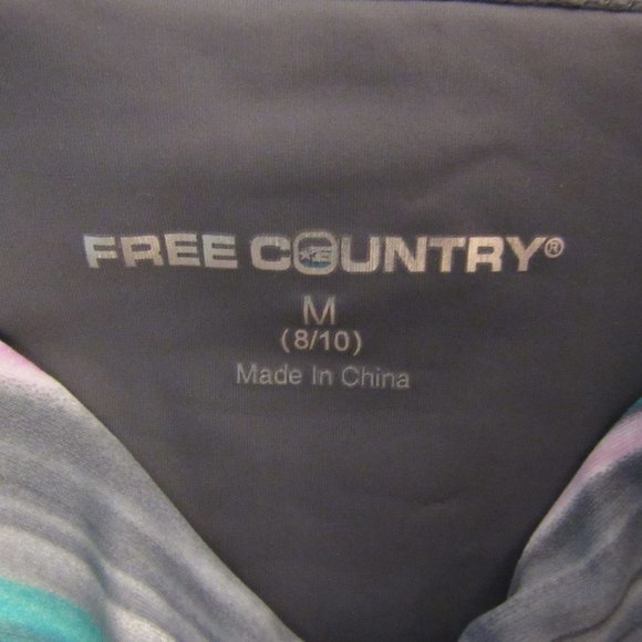 Free Country Striped Tankini Size Medium - Picture 3 of 6